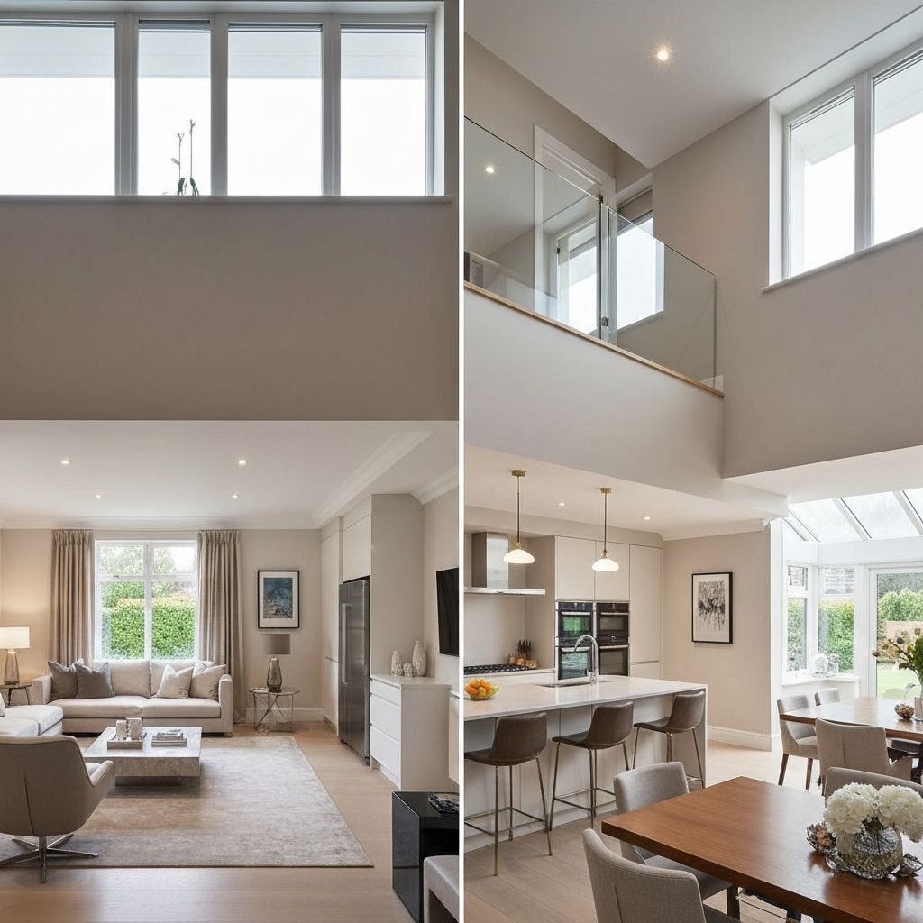 Modern renovation showcase